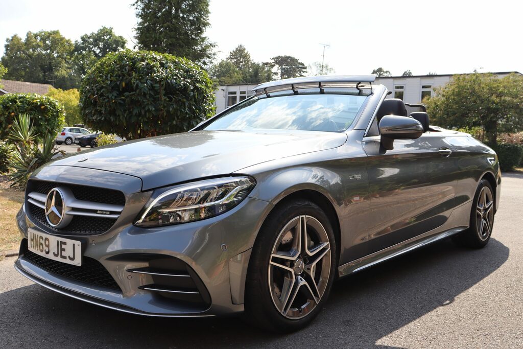 Mercedes-Benz C Class Amg 3.0 V6 Biturbo 4Matic Grey #2