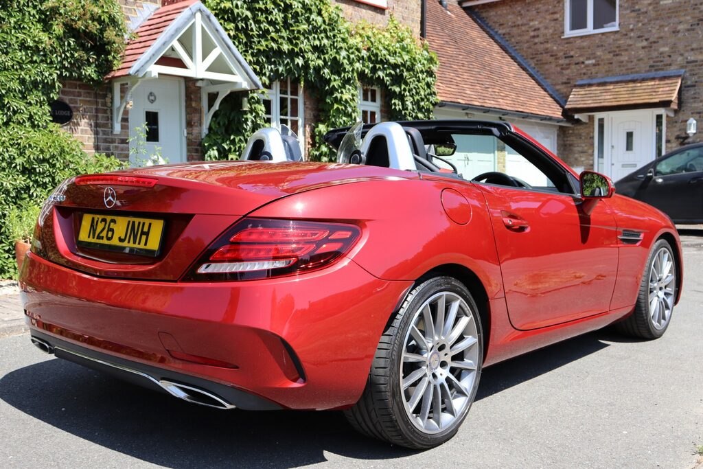 Mercedes-Benz SLC 2.0 Amg Line 9G-tronic Red #6