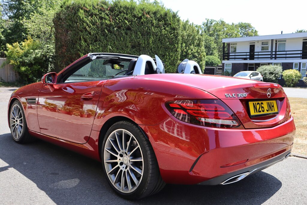 Mercedes-Benz SLC 2.0 Amg Line 9G-tronic Red #4