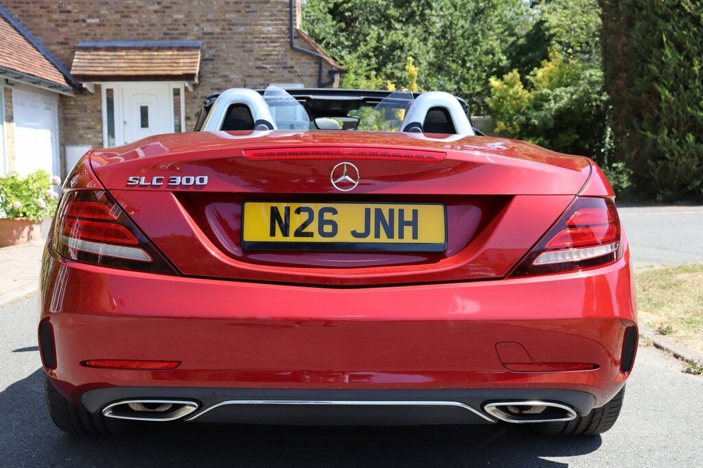 Mercedes-Benz SLC 2.0 Amg Line 9G-tronic Red #5