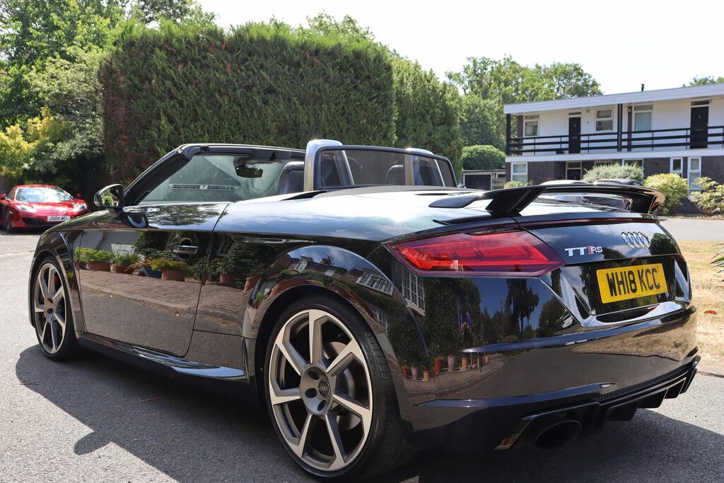 Audi TT RS 2.5 Tfsi Quattro S Tronic Roadster Black #6