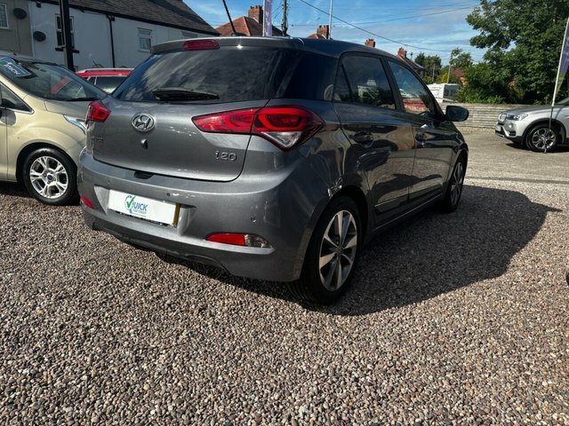 Hyundai I20 1.4 Premium Se Nav Hatchback Euro Grey #2