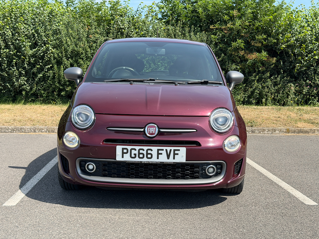 Fiat 500 1.2 S Hatchback Euro 6 Ss 69 PG66FVF Red #2