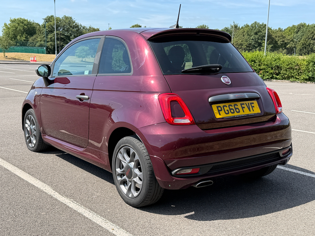 Fiat 500 1.2 S Hatchback Euro 6 Ss 69 PG66FVF Red #5