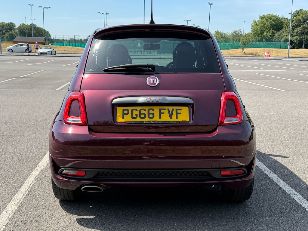 Fiat 500 1.2 S Hatchback Euro 6 Ss 69 PG66FVF Red #6