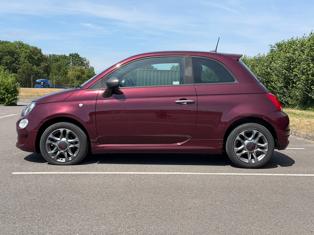 Fiat 500 1.2 S Hatchback Euro 6 Ss 69 PG66FVF Red #4