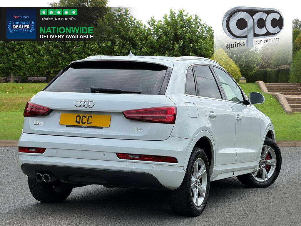 Audi Q3 2.0 Tdi Sport Euro 6 Ss White #4