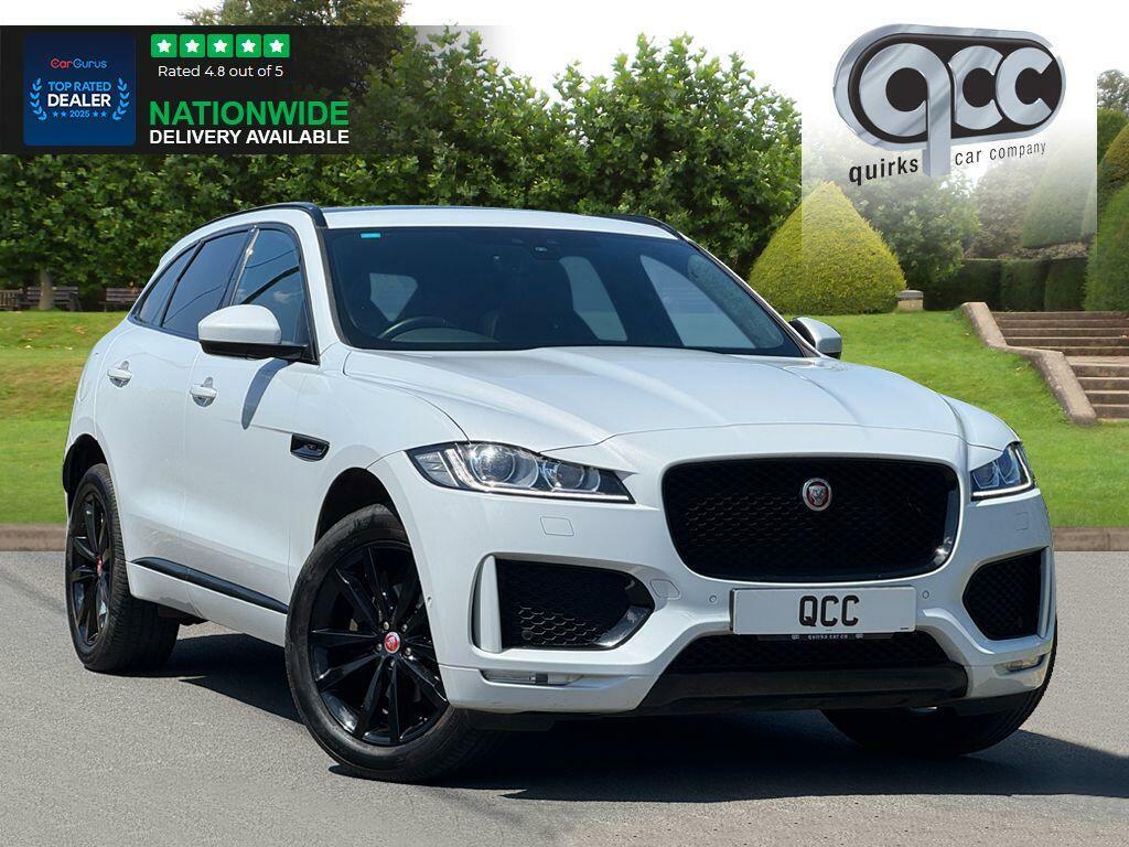 Jaguar F-Pace 2.0 D180 Chequered Flag Awd Euro 6 Ss White