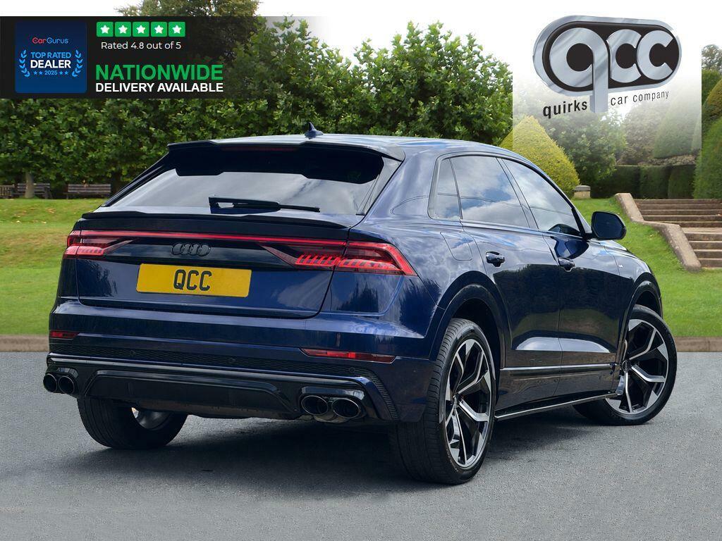 Audi Q8 S Line Blue #4