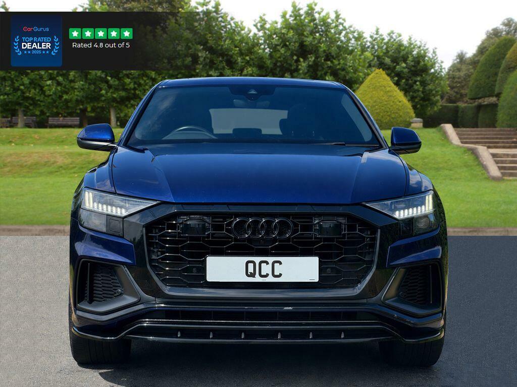 Audi Q8 S Line Blue #3