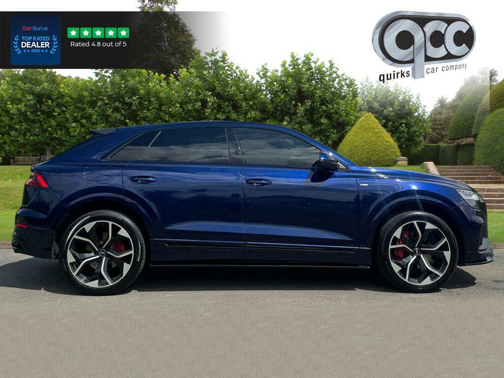 Audi Q8 S Line Blue #2