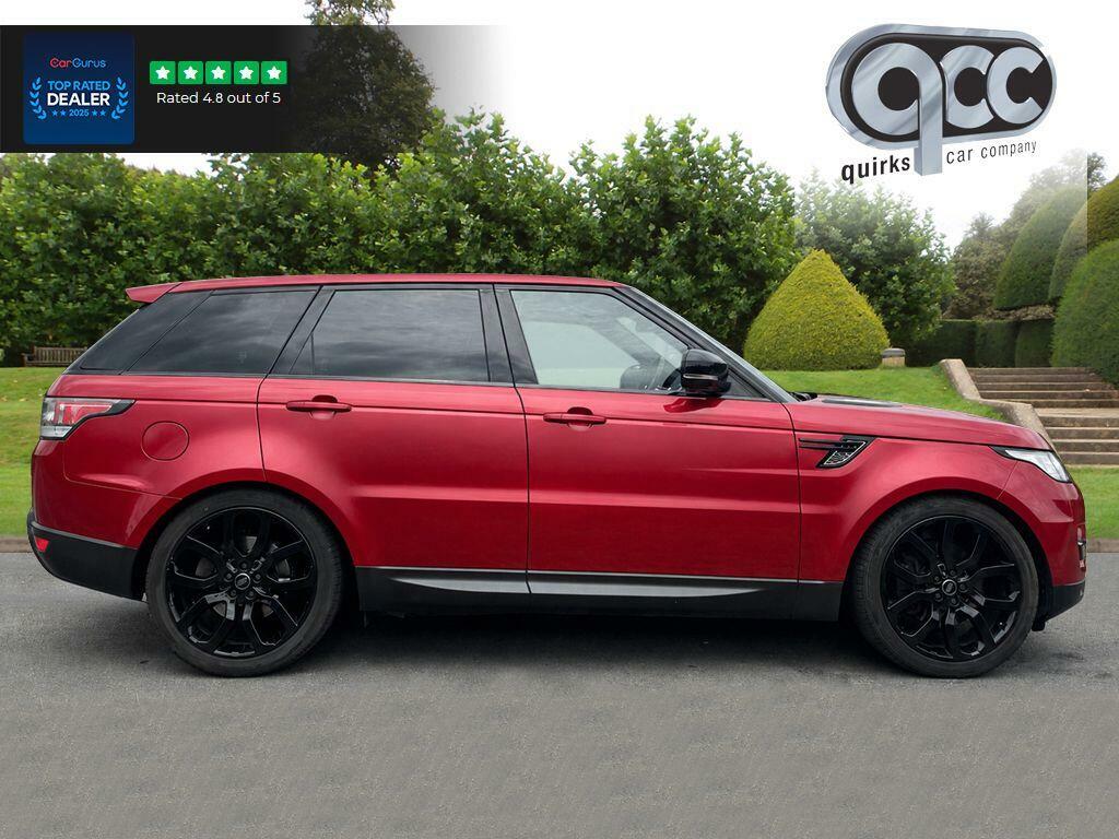 Land Rover Range Rover Sport 3.0 Sd V6 Hse Dynamic 4Wd Euro 6 Ss Red #2