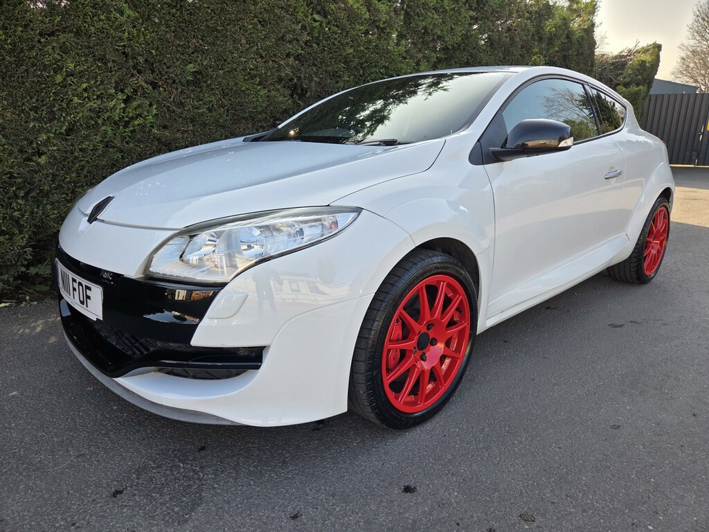 Renault Megane Coupe 2.0 T 16V Renaultsport 2010 White #4