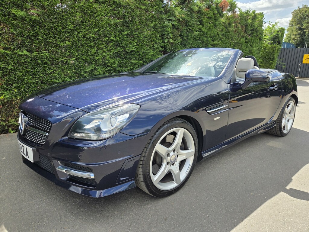 Mercedes-Benz SLK 1.8 Slk200 Blueefficiency Amg Sport Edition 125 Blue #4