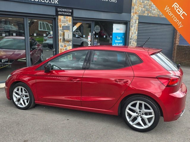 Seat Ibiza 2019 1.0 Tsi Fr Hatchback Euro 6 PL69ZYT Red #2