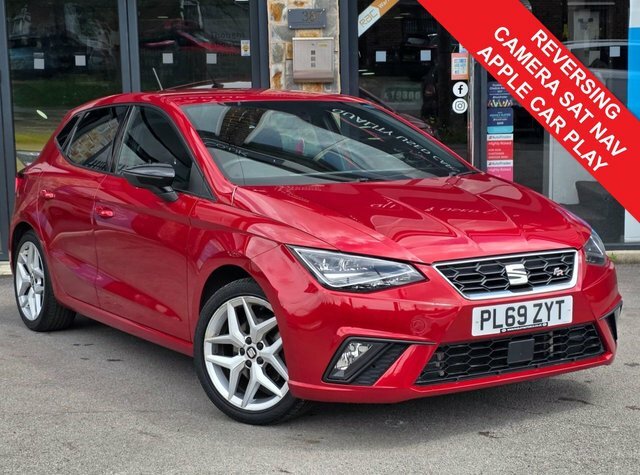 Seat Ibiza 2019 1.0 Tsi Fr Hatchback Euro 6 Red