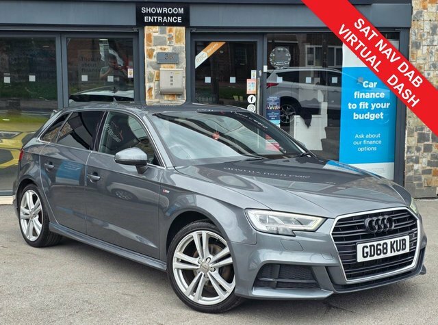 Audi A3 2019 1.5 Tfsi Cod 35 S Line Sportback S Grey