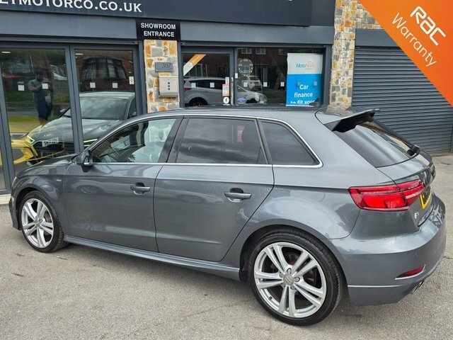 Audi A3 2019 1.5 Tfsi Cod 35 S Line Sportback S GD68KUB Grey #2