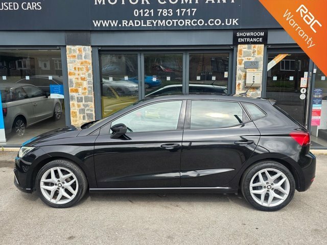 Seat Ibiza 2019 1.0 Tsi Fr Hatchback Euro 6 NJ69ZZA Black #2