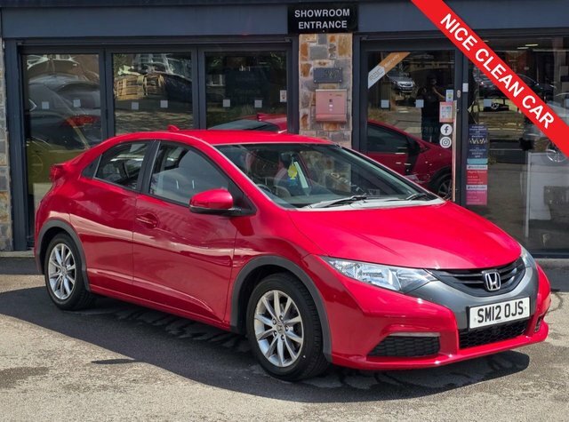 Honda Civic 2012 1.4 I-vtec Se Hatchback Eur Red