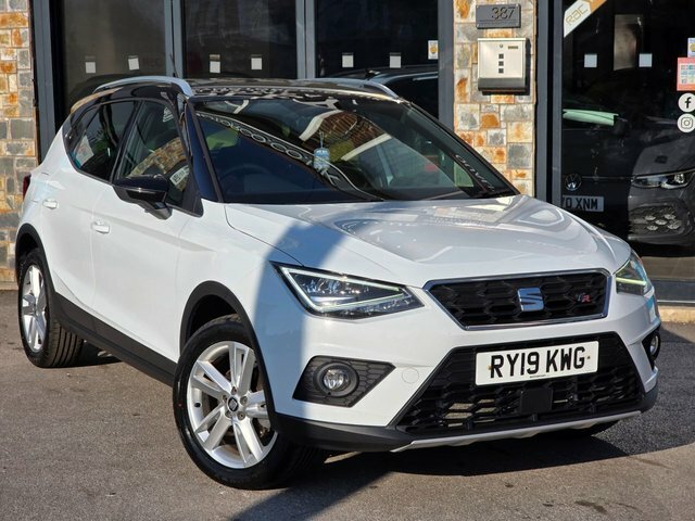 Seat Arona 2019 1.0 Tsi Gpf Fr Suv Dsg Euro 6 Ss RY19KWG White #4