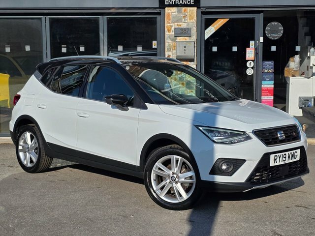 Seat Arona 2019 1.0 Tsi Gpf Fr Suv Dsg Euro 6 Ss White