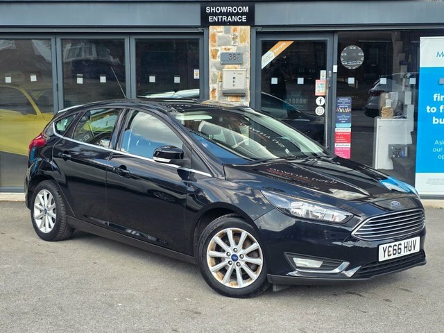Ford Focus 2016 1.5 Tdci Titanium Hatchback YC66HUV Black #3