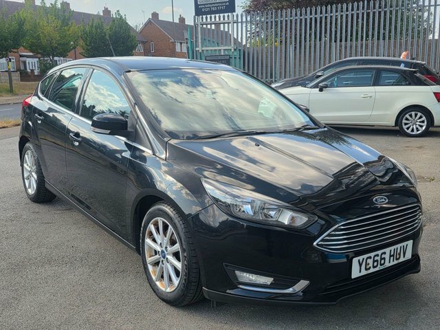 Ford Focus 2016 1.5 Tdci Titanium Hatchback YC66HUV Black #6