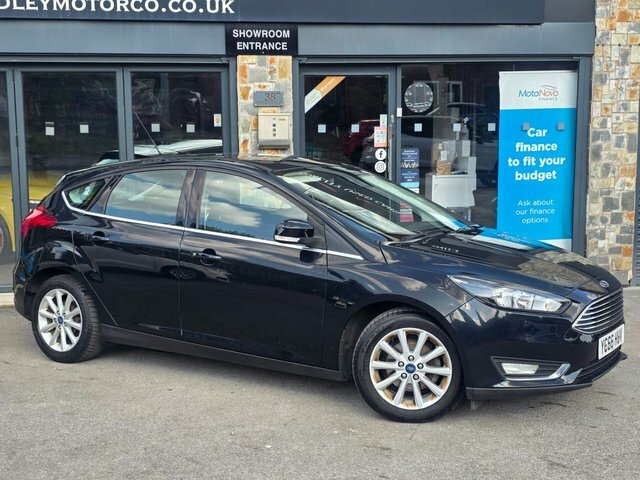 Ford Focus 2016 1.5 Tdci Titanium Hatchback YC66HUV Black #4