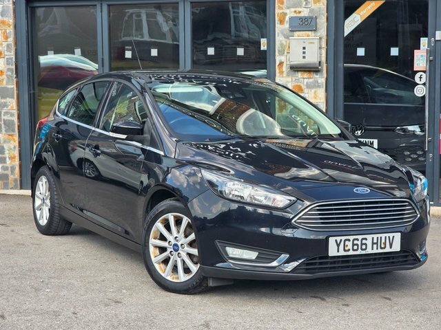 Ford Focus 2016 1.5 Tdci Titanium Hatchback Black