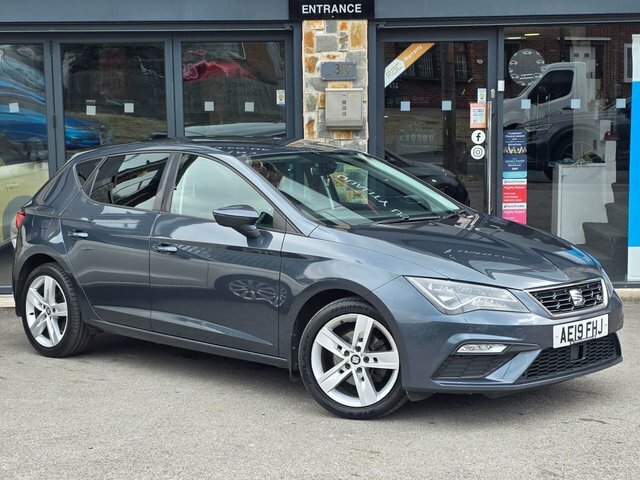 Seat Leon 2019 1.5 Tsi Evo Fr Hatchback Dsg Euro AE19FHJ Grey #4