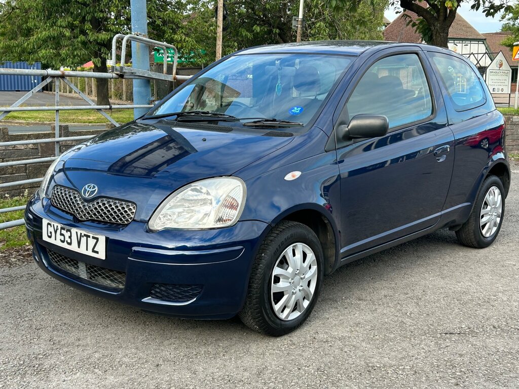 Toyota Yaris 1.0 Vvt-i T3 Hatchback 134 Gkm Blue