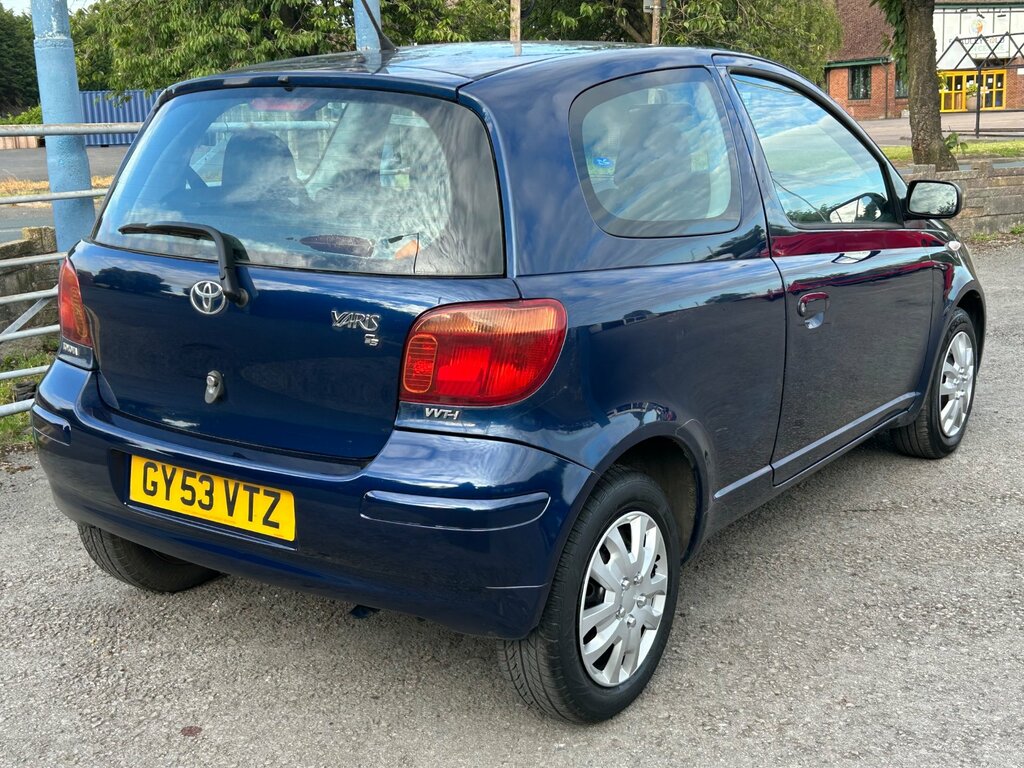 Toyota Yaris 1.0 Vvt-i T3 Hatchback 134 Gkm Blue #3