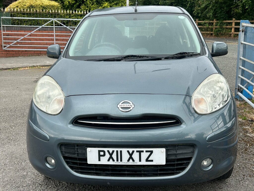 Nissan Micra 1.2 12V Acenta Hatchback Euro 5 Silver #6
