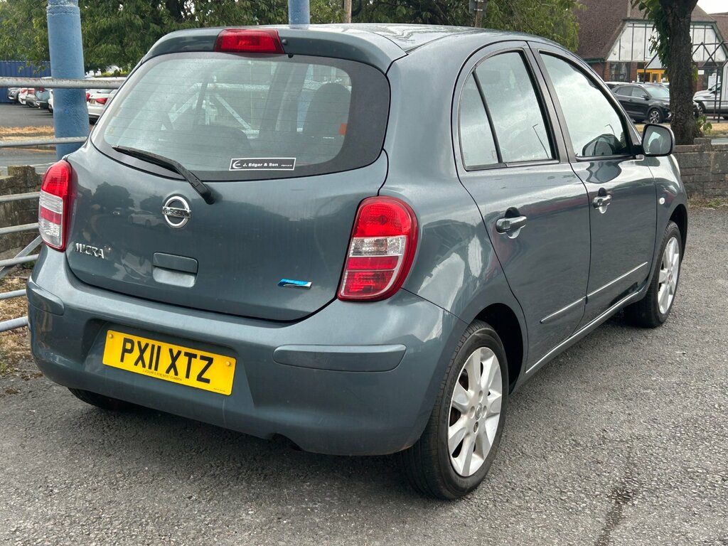 Nissan Micra 1.2 12V Acenta Hatchback Euro 5 Silver #2