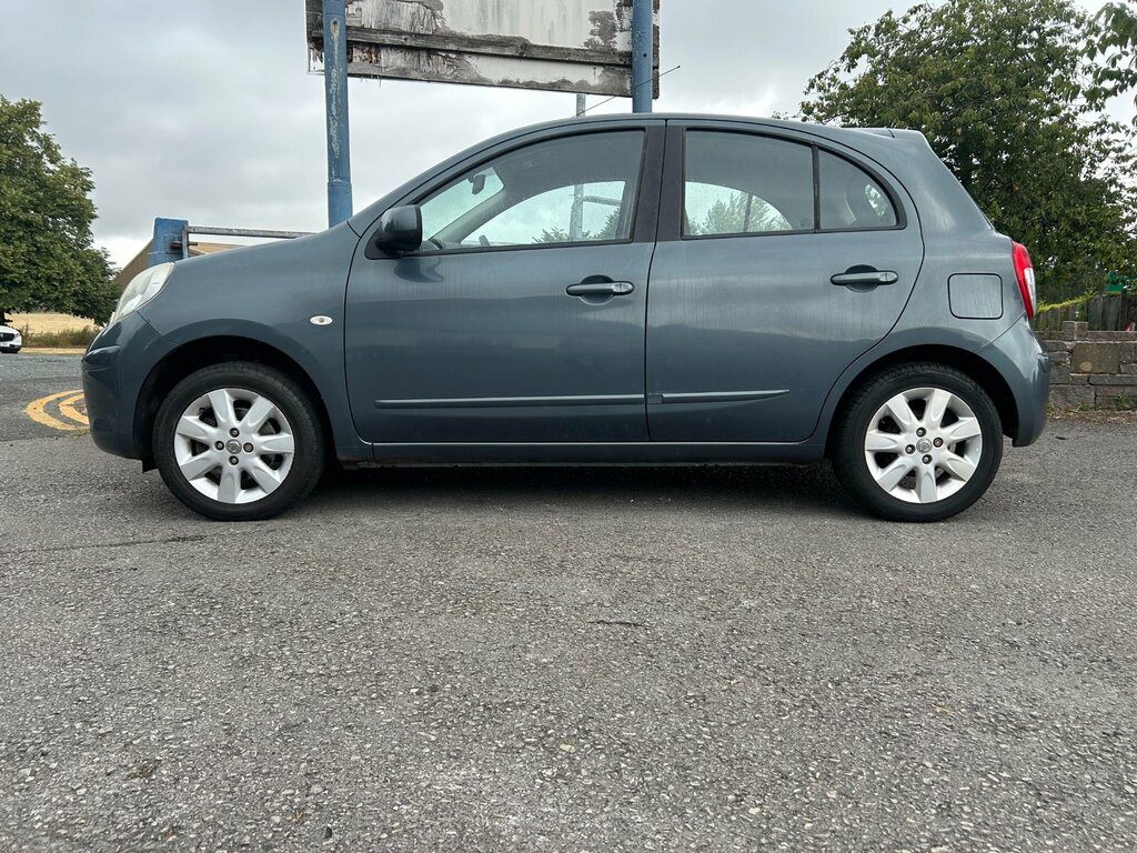 Nissan Micra 1.2 12V Acenta Hatchback Euro 5 Silver #5