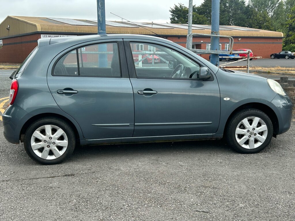 Nissan Micra 1.2 12V Acenta Hatchback Euro 5 Silver #4