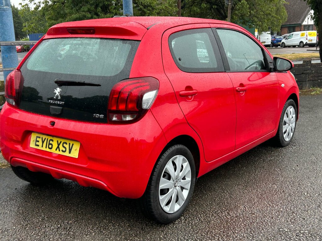 Peugeot 108 1.0 Active Hatchback Euro 6 68 Red #3
