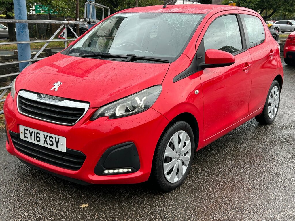 Peugeot 108 1.0 Active Hatchback Euro 6 68 Red