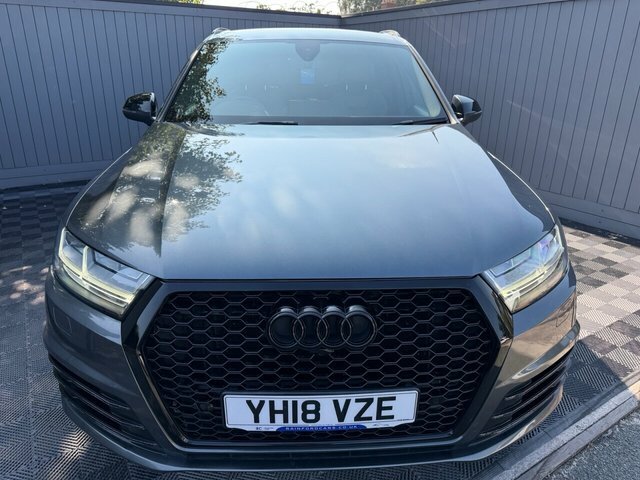 Audi SQ7 2018 4.0 Tdi V8 Suv Tiptronic Quattro E YH18VZE Grey #3