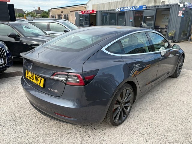 Tesla Model 3 2020 Dual Motor Performance Saloon BJ20MFX Grey #6