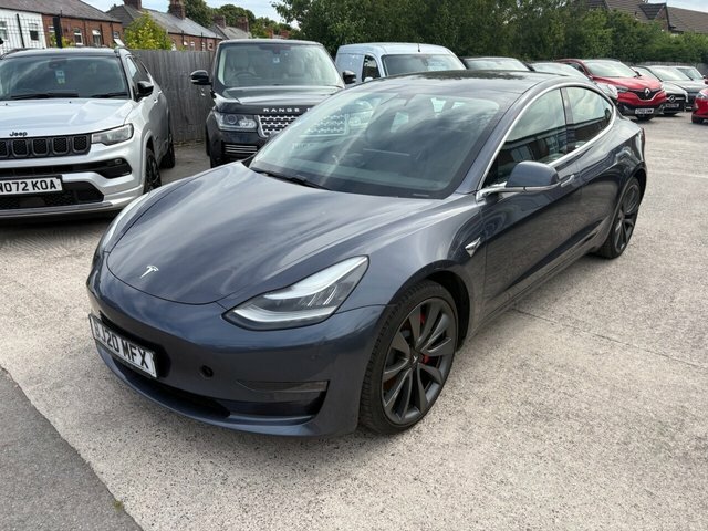 Tesla Model 3 2020 Dual Motor Performance Saloon BJ20MFX Grey #3