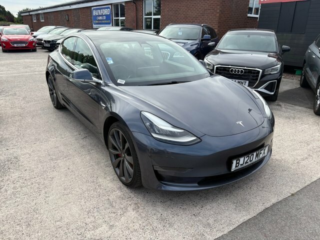 Tesla Model 3 2020 Dual Motor Performance Saloon BJ20MFX Grey