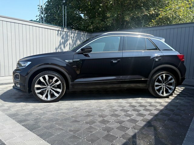 Volkswagen T-Roc 2020 1.5 Tsi Gpf Evo R-line Suv DA20GXZ Black #4