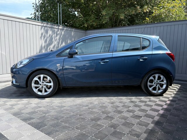 Vauxhall Corsa 2015 1.4I Turbo Ecoflex Sri Hatchback M BU65UXG Blue #4