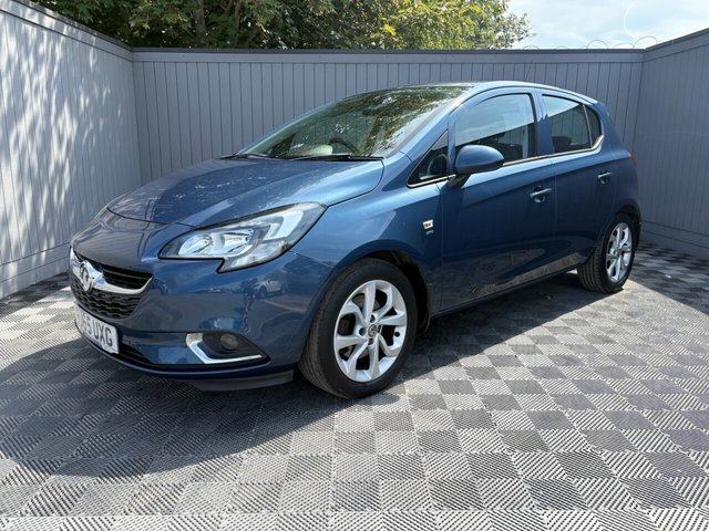 Vauxhall Corsa 2015 1.4I Turbo Ecoflex Sri Hatchback M BU65UXG Blue #2