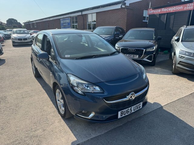 Vauxhall Corsa 2015 1.4I Turbo Ecoflex Sri Hatchback M Blue