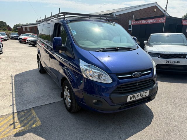 Ford Transit Custom 2014 2.2 Tdci 290 Limited Panel Van Man Blue