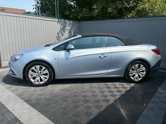 Vauxhall Cascada 2015 2.0 Cdti Se Convertible Eur Silver #3