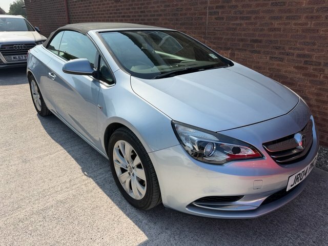 Vauxhall Cascada 2015 2.0 Cdti Se Convertible Eur Silver